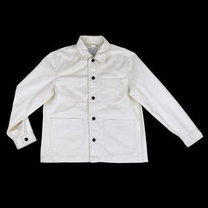 H&M Cream Cotton Canvas Chore Jacket XL